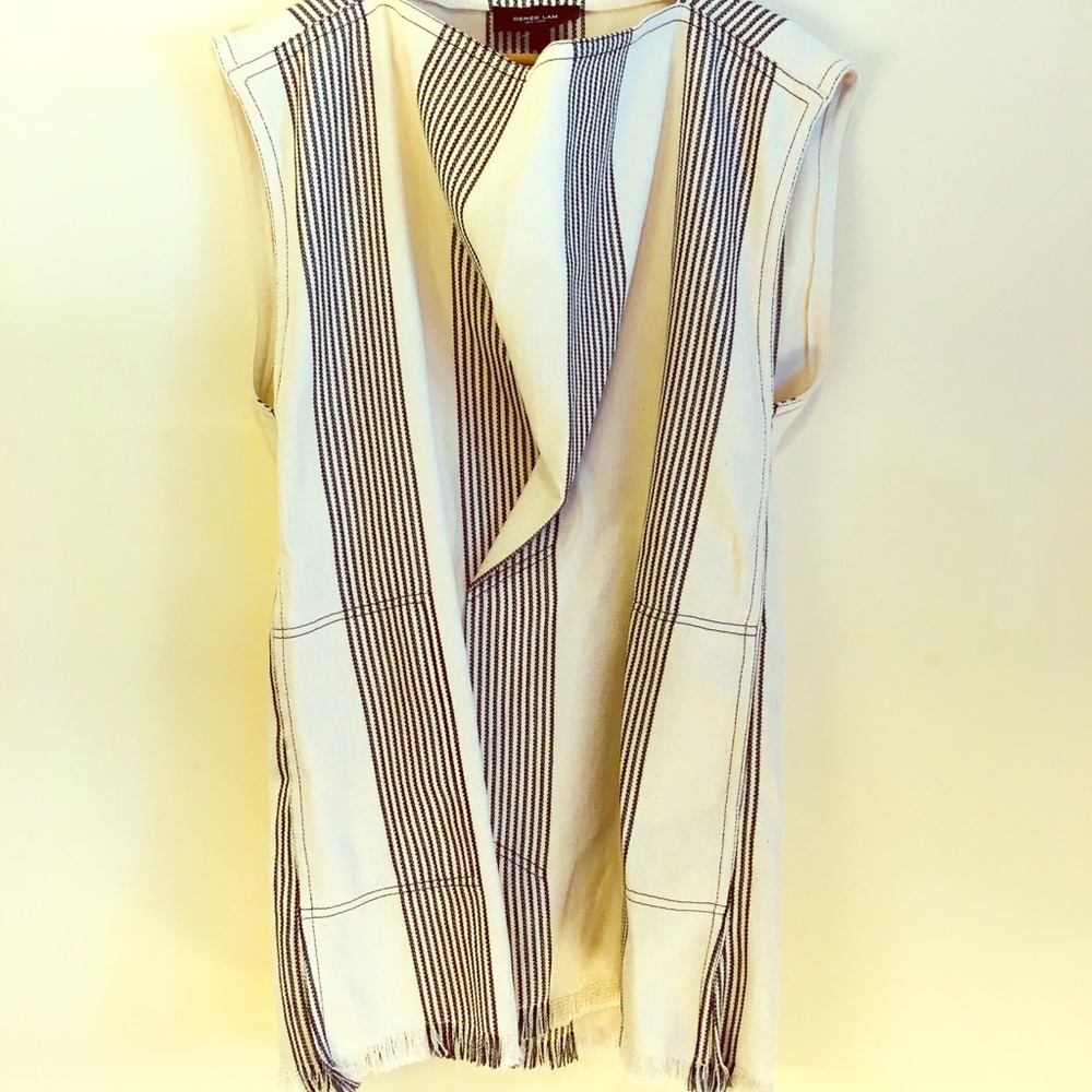 Designer Derek Lam Tunic Dress cream / Black